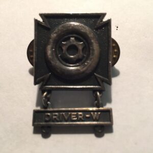 US Army Mechanic Badge with Driver-W Bar T28