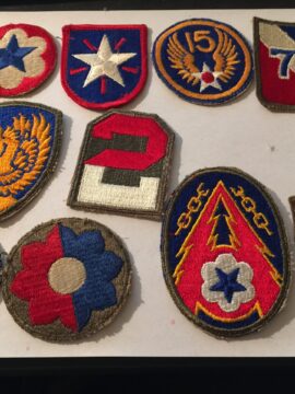 WW2 Patch lot 10 *AUTHENTIC* Patches