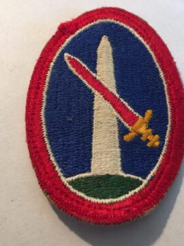 Military District of Washington WWII Shoulder Patch
