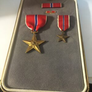 Bronze Star 4 Piece Set With Presentation Case