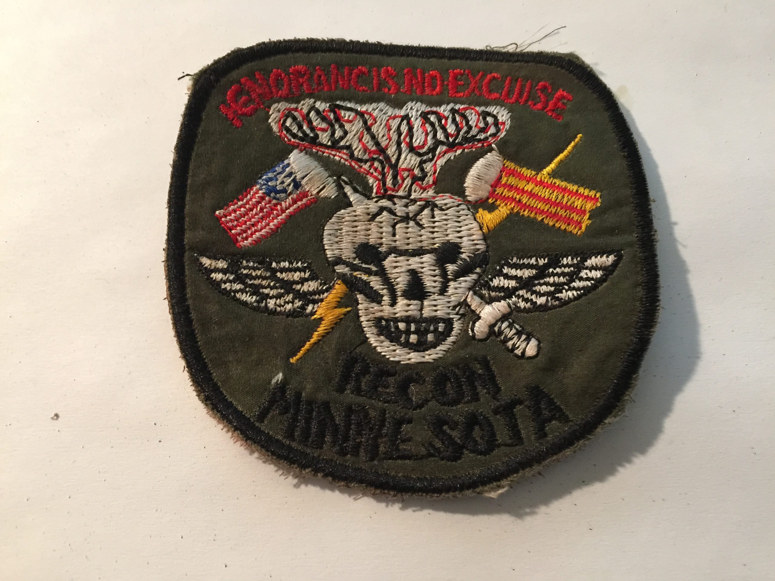 GREEN BERETS PATCH - SPECIAL FORCES - RECON TEAM MINNESOTA