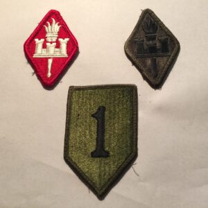 3 US Military Patches