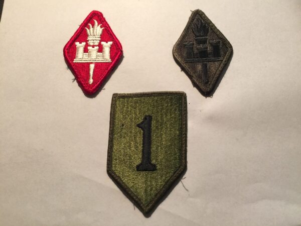 3 US Military Patches