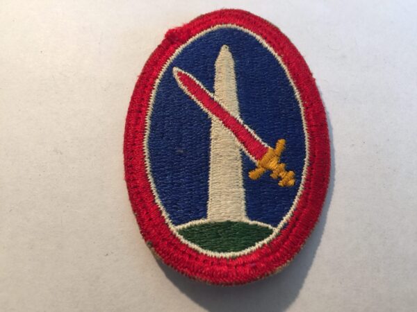 Washington Military District  WWII Shoulder Patch