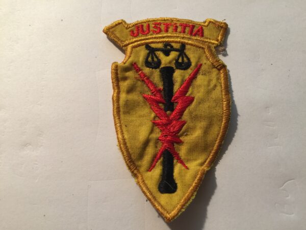 DA NANG AIR BASE 366th SECURITY POLICE JUSTITIA Vietnam War