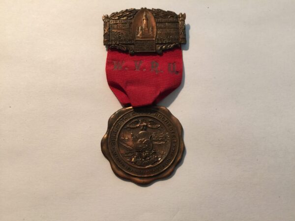 1911 GRAND ARMY REPUBLIC WOMENS VETERANS RELIEF UNION 45TH ENCAMPMENT MEDAL