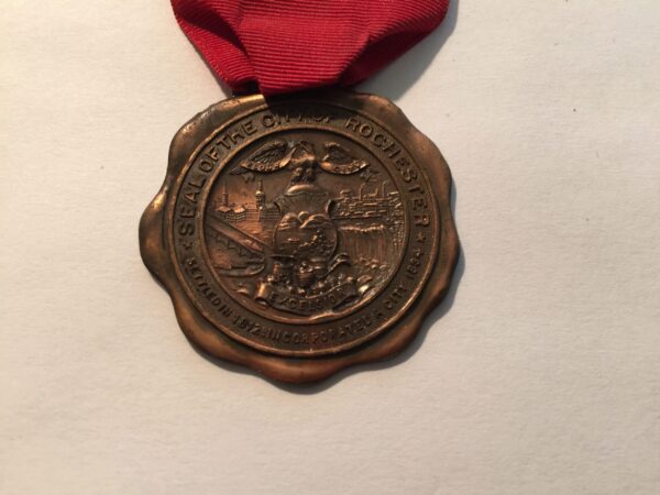 1911 GRAND ARMY REPUBLIC WOMENS VETERANS RELIEF UNION 45TH ENCAMPMENT MEDAL - Image 3