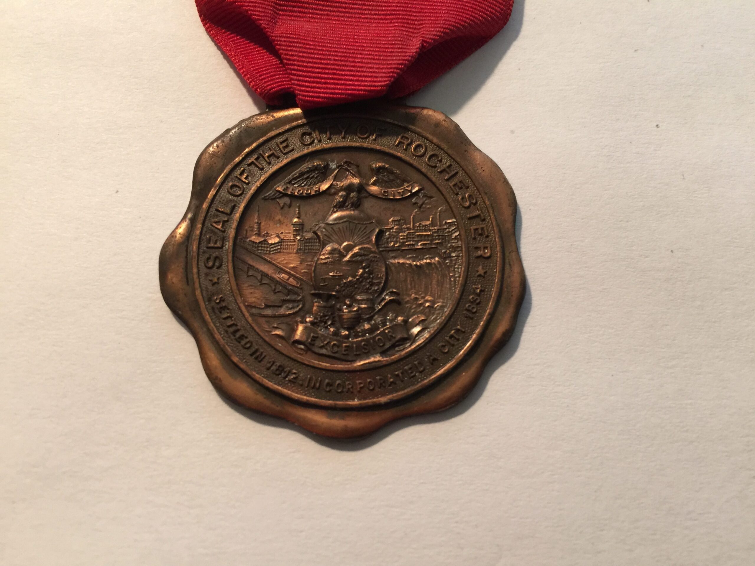 1911 GRAND ARMY REPUBLIC WOMENS VETERANS RELIEF UNION 45TH ENCAMPMENT MEDAL - Image 3