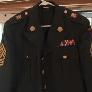 US Army First Sergeant dress jacket and pants