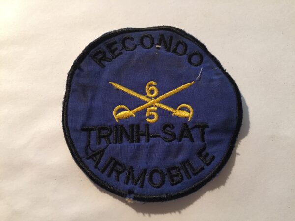 AIRMOBILE RECONDO PATCH 1st CAVALRY, 6th / 5th, BORDER RECON