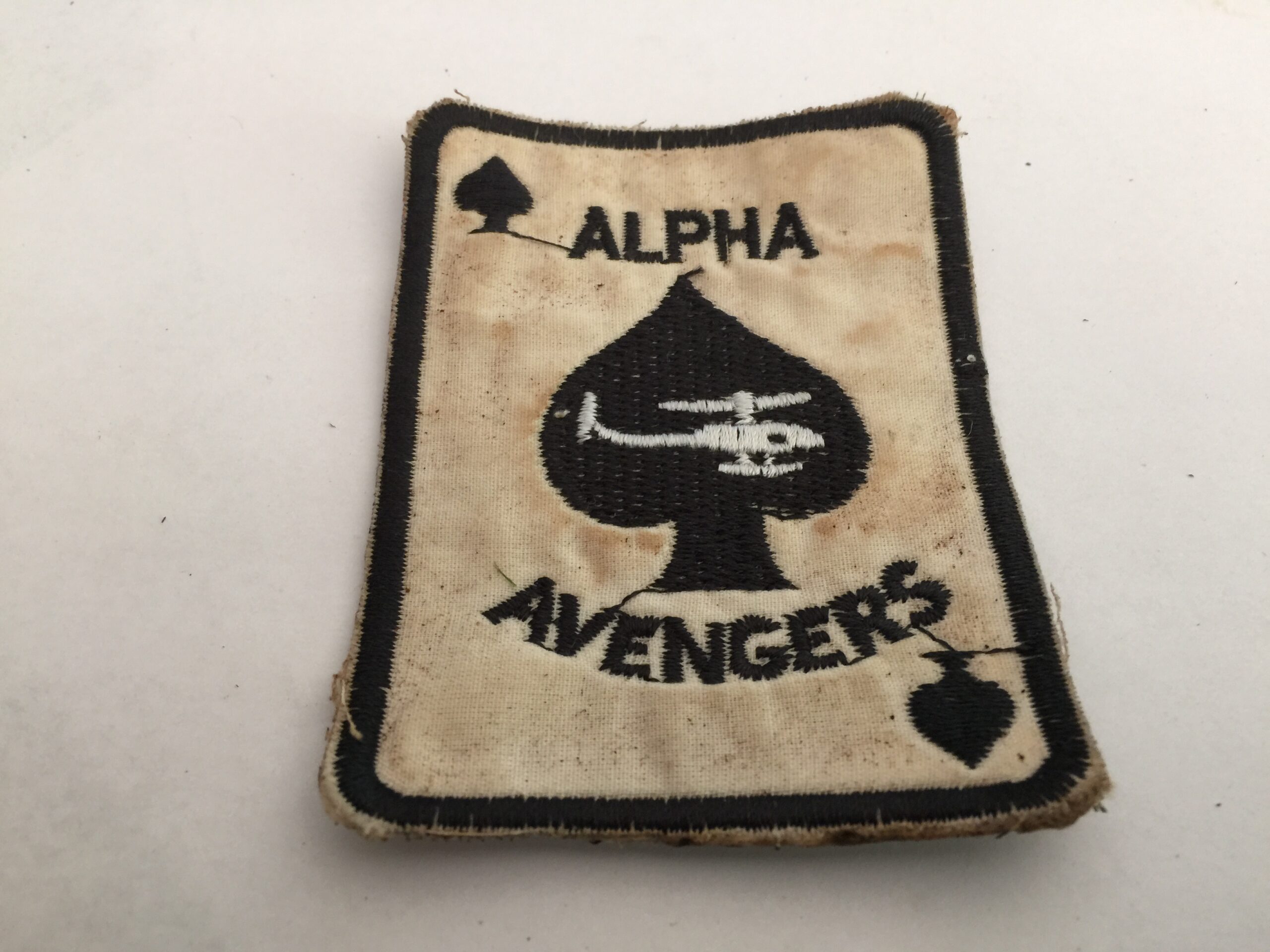 ALPHA AVENGER Ace of Spades - 501st, 101st AIRBOURNE Vietnam War