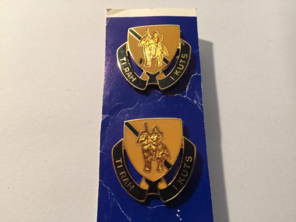 167th Cavalry Regiment Unit Crest - ACU Army (PAIR)
