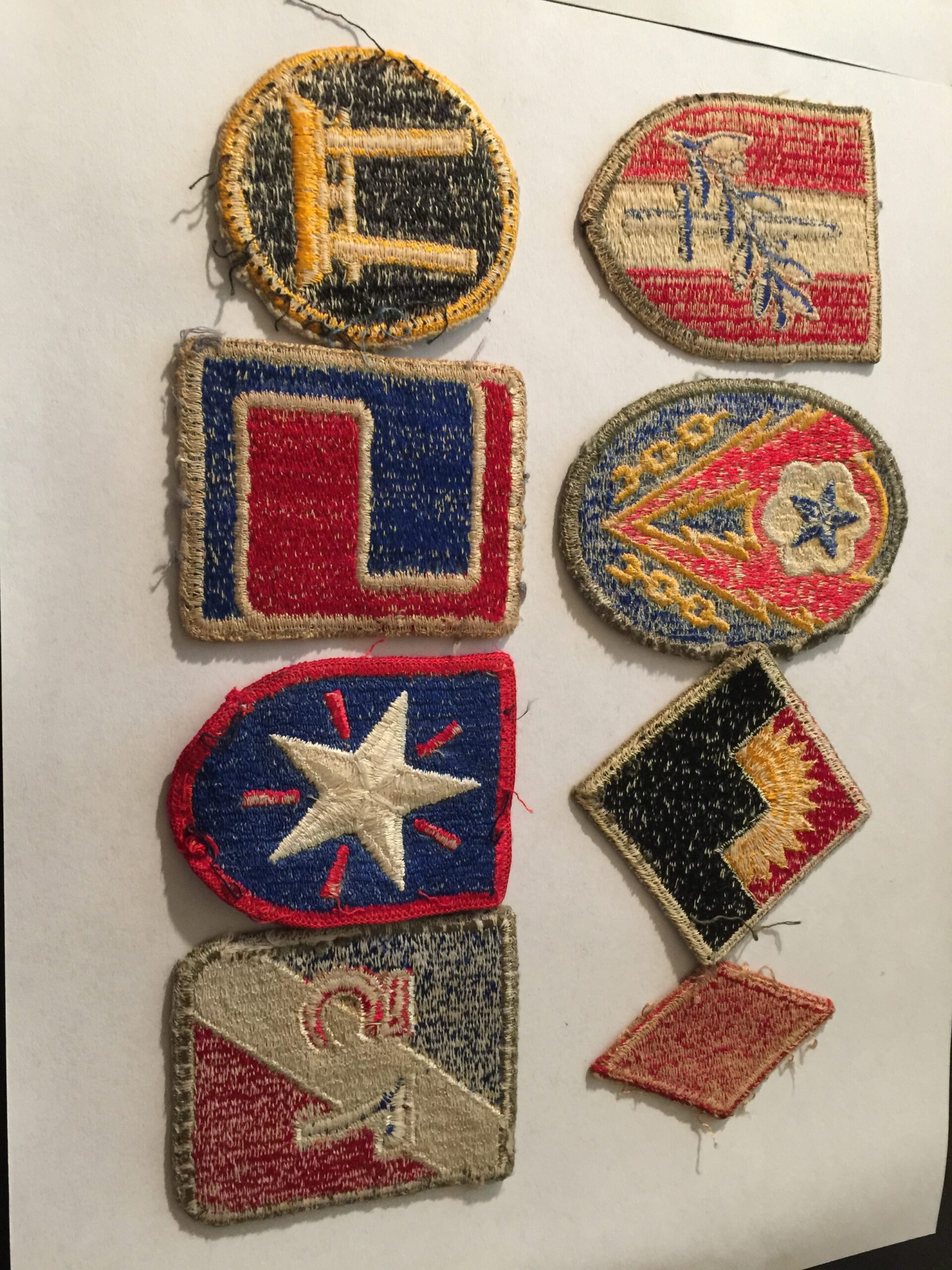 WW2 Patch lot  8 *AUTHENTIC* Patches - Image 2