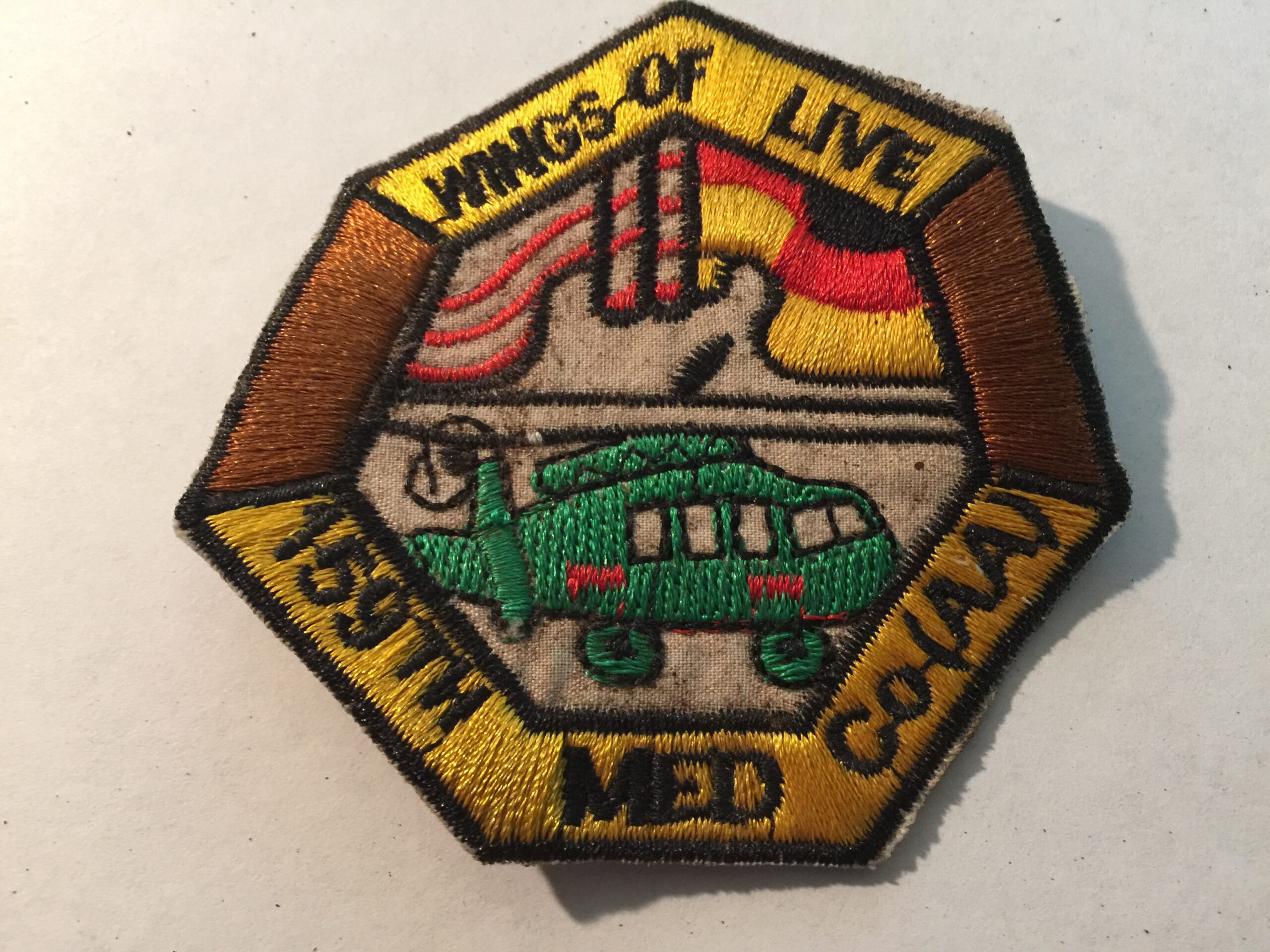 US 159th Medical Company (Air Ambulance) "Wings of Life" Patch
