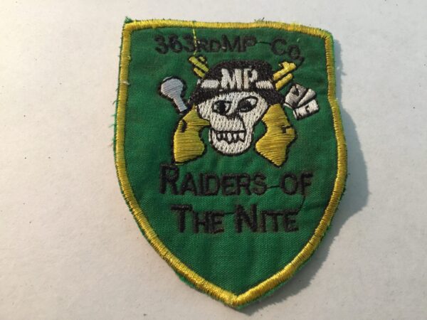 363rd MILITARY POLICE CO - RAIDERS OF THE NITE VIETNAM WAR