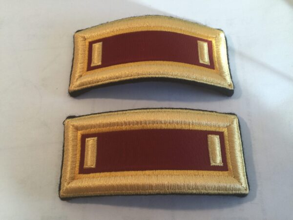 US Army Transportation Corps 2nd LT Shoulder Boards