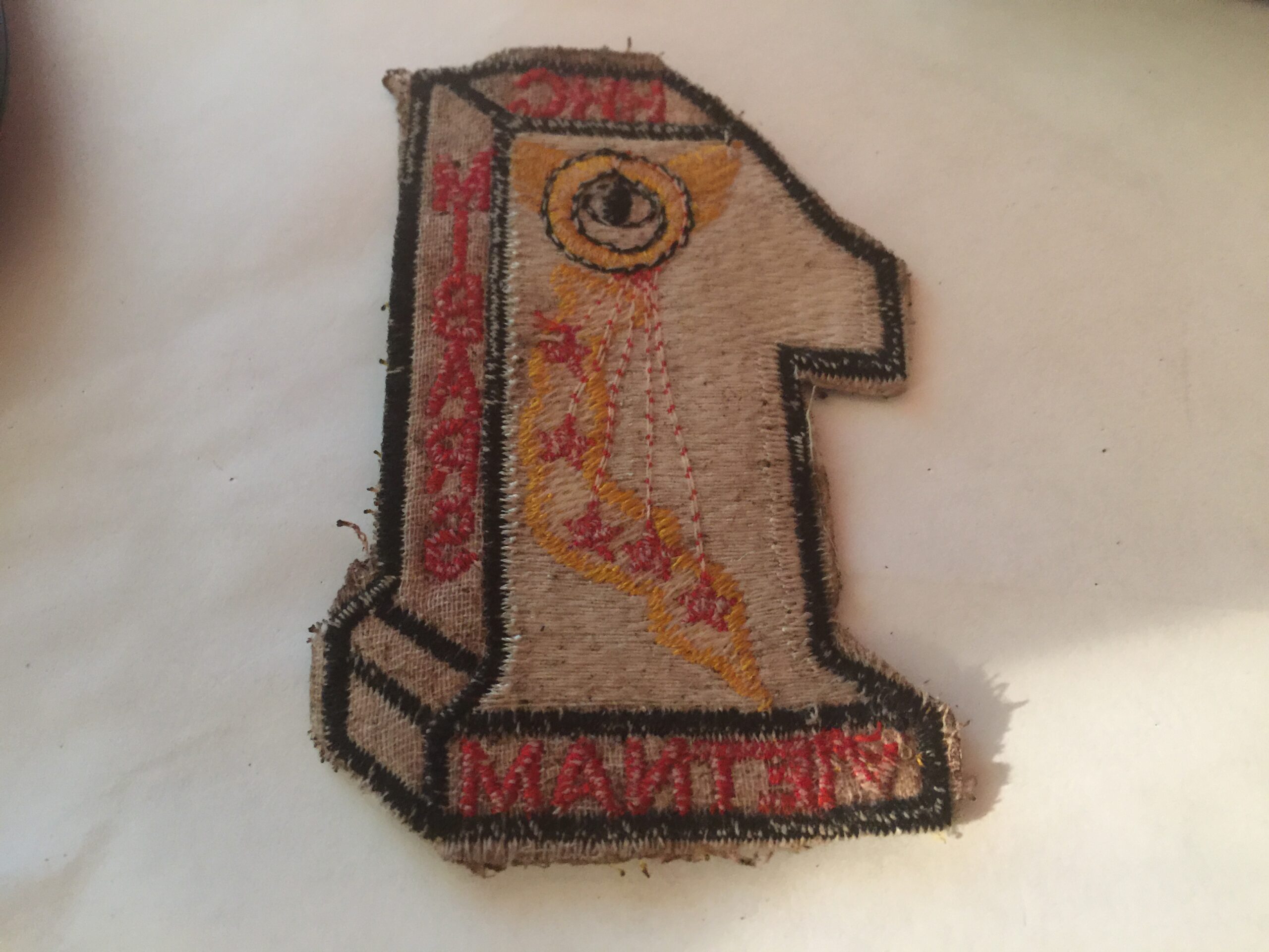 HHC MIBARS US Army Intelligence Interpretation A-1 Vietnam War Era Patch - Image 2