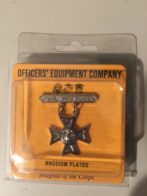 Marine Corps Pistol Sharpshooter Medal