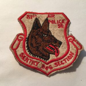 SENTRY DOGS US AIR FORCE 81st APS PHAN RANG Vietnam War.