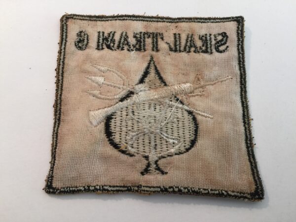 US NAVY SEAL TEAM SIX BLACK OPS - Airborne Diver Vietnam War Authentic back
