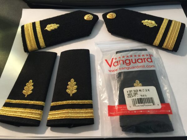 USN Female Ensign Nurse Shoulder Boards Lot